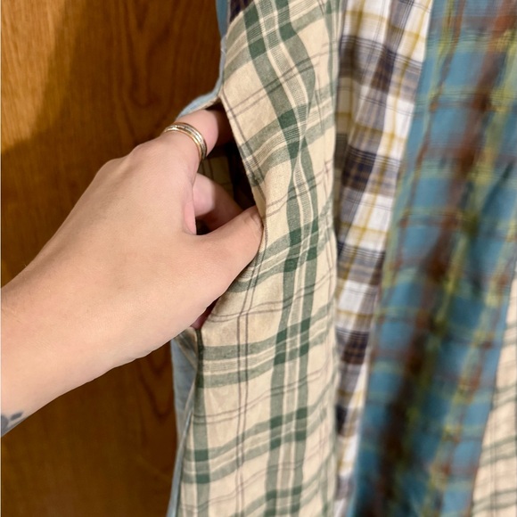 Three Bird Nest Western Charm Checkered Dress - Picture 8 of 10